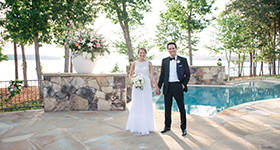 Upscale Summertime Wedding at Badin Lake // Alexa